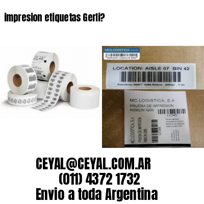impresion etiquetas Gerli?