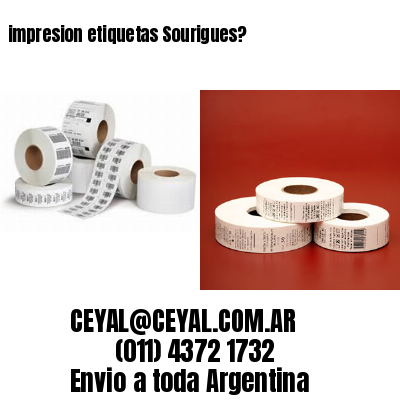 impresion etiquetas Sourigues?