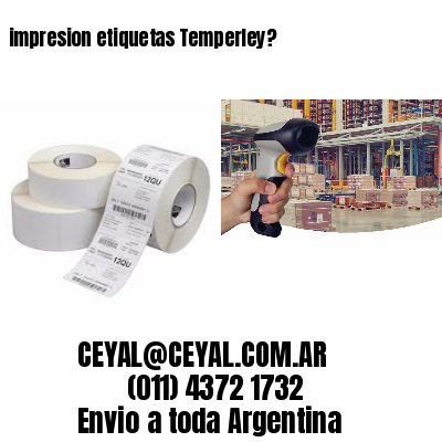 impresion etiquetas Temperley?