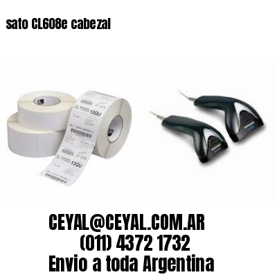 sato CL608e cabezal