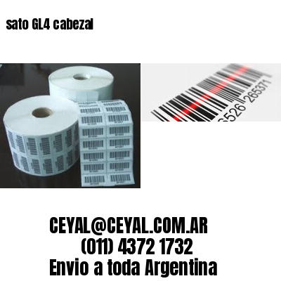 sato GL4 cabezal
