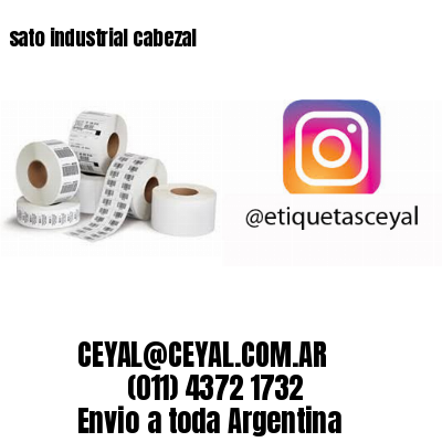 sato industrial cabezal