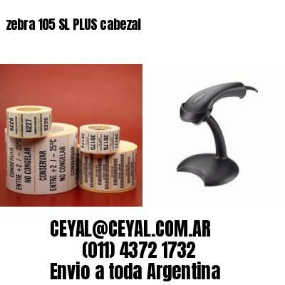 zebra 105 SL PLUS cabezal