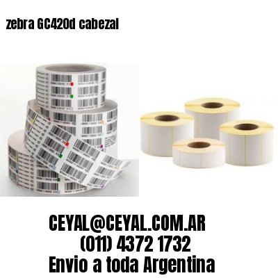 zebra GC420d cabezal