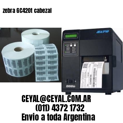 zebra GC420t cabezal