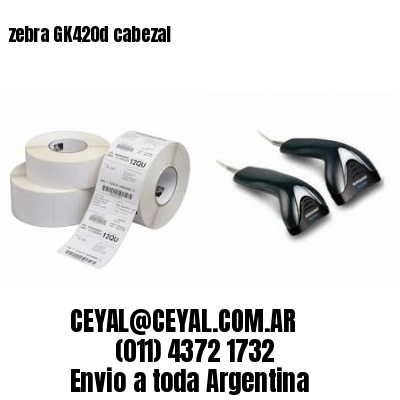 zebra GK420d cabezal