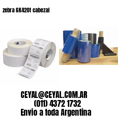 zebra GK420t cabezal