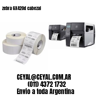 zebra GX420d cabezal
