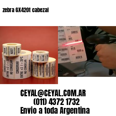 zebra GX420t cabezal