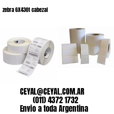 zebra GX430t cabezal