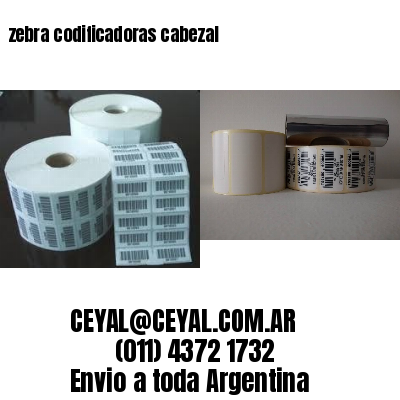 zebra codificadoras cabezal