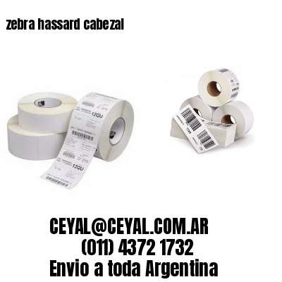 zebra hassard cabezal