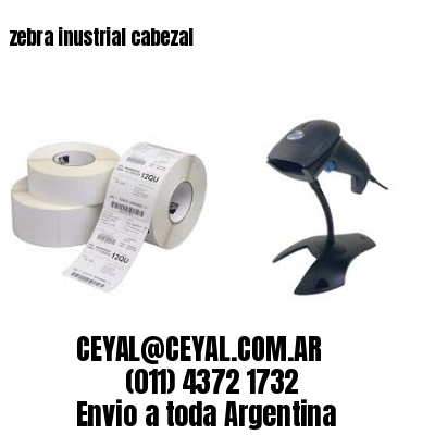 zebra inustrial cabezal
