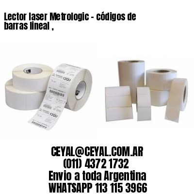 Lector laser Metrologic – códigos de barras lineal ,