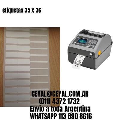 etiquetas 35 x 36