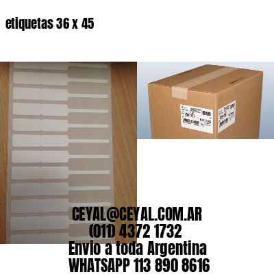 etiquetas 36 x 45