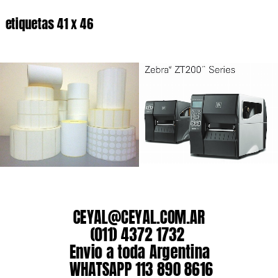 etiquetas 41 x 46
