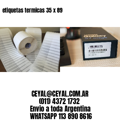 etiquetas termicas 35 x 89