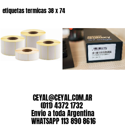 etiquetas termicas 38 x 74