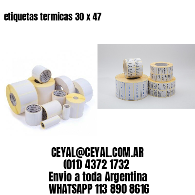 etiquetas termicas 30 x 47