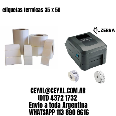 etiquetas termicas 35 x 50