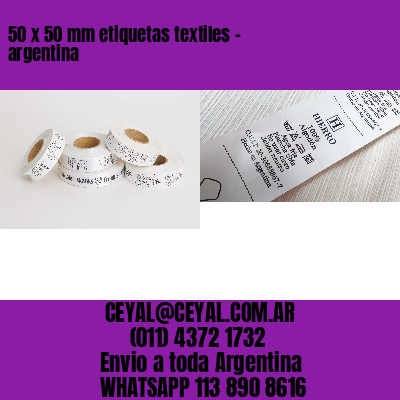 50 x 50 mm etiquetas textiles – argentina