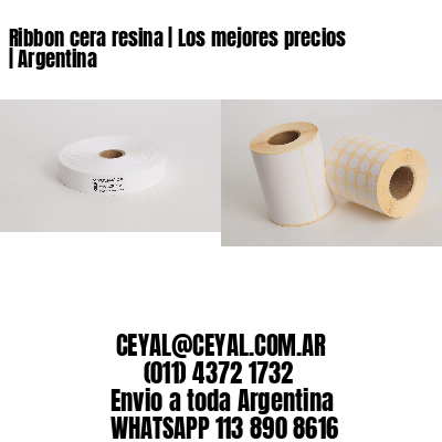 Ribbon cera resina | Los mejores precios | Argentina