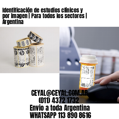 Identificación de estudios clínicos y por imagen | Para todos los sectores | Argentina