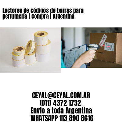 Lectores de códigos de barras para perfumería | Compra | Argentina