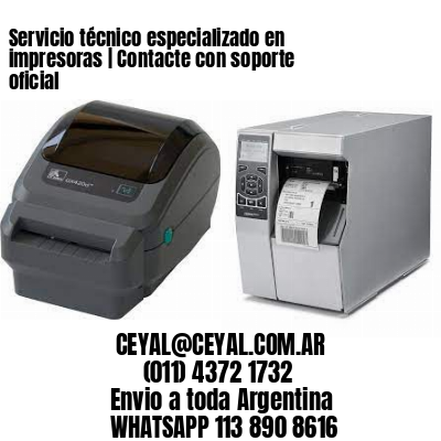 Servicio técnico especializado en impresoras | Contacte con soporte oficial