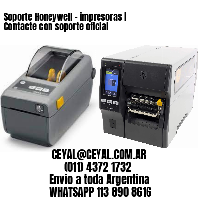 Soporte Honeywell – impresoras | Contacte con soporte oficial