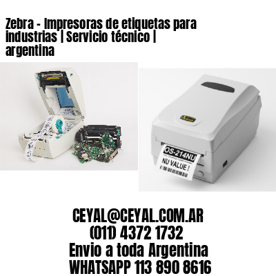 Zebra – Impresoras de etiquetas para industrias | Servicio técnico | argentina
