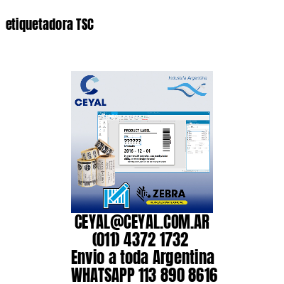 etiquetadora TSC