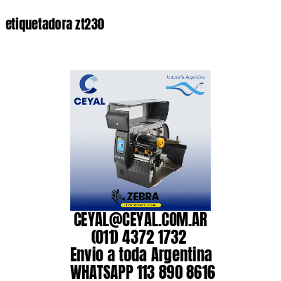 etiquetadora zt230