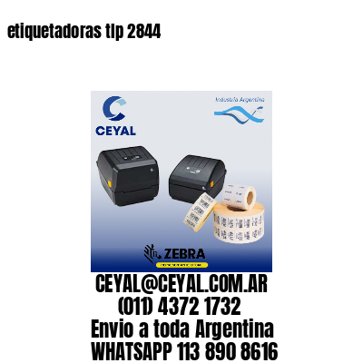 etiquetadoras tlp 2844