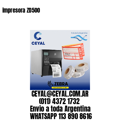 impresora ZD500