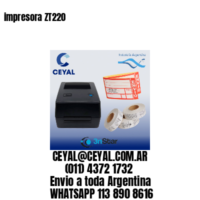 impresora ZT220