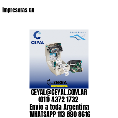 impresoras GX
