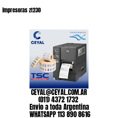 impresoras zt230