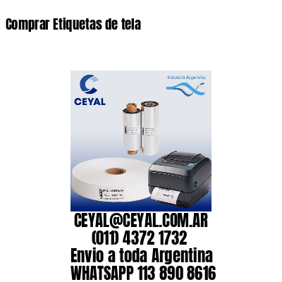 Comprar Etiquetas de tela