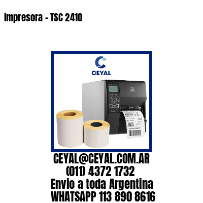 impresora – TSC 2410