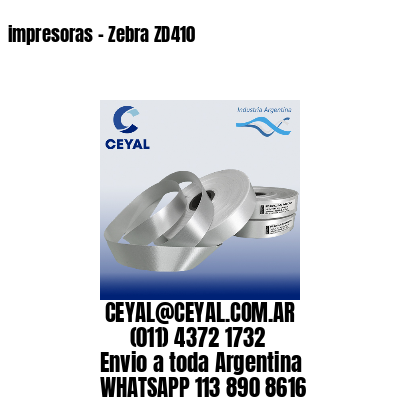 impresoras – Zebra ZD410