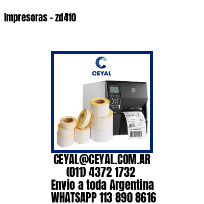 impresoras – zd410