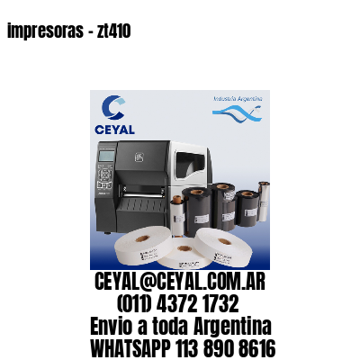 impresoras – zt410