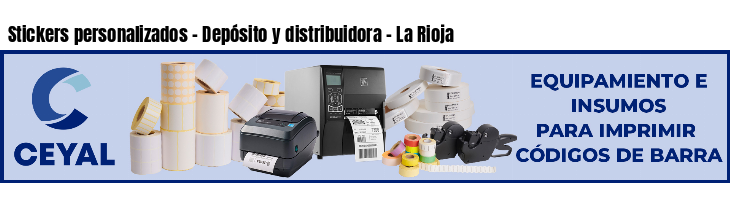 Stickers personalizados - Depósito y distribuidora - La Rioja