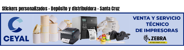 Stickers personalizados - Depósito y distribuidora - Santa Cruz