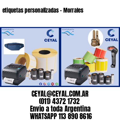 etiquetas personalizadas – Morrales