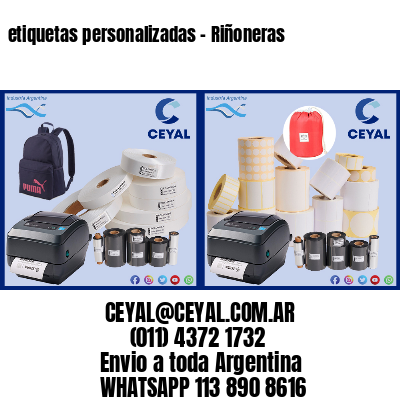 etiquetas personalizadas – Riñoneras