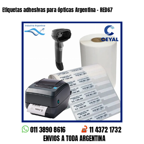 Etiquetas adhesivas para ópticas Argentina – RED67