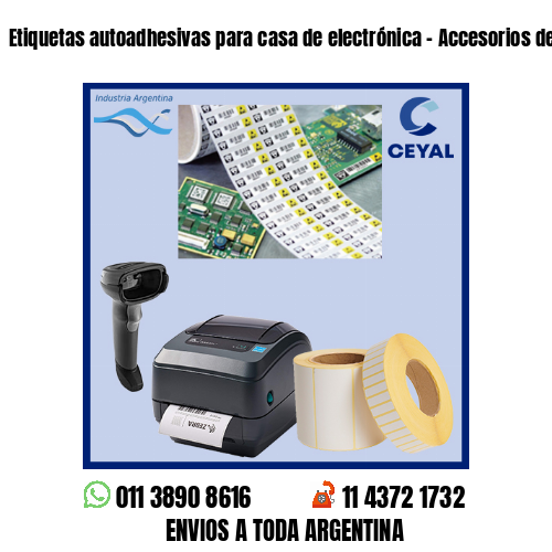Etiquetas autoadhesivas para casa de electrónica – Accesorios de soldado